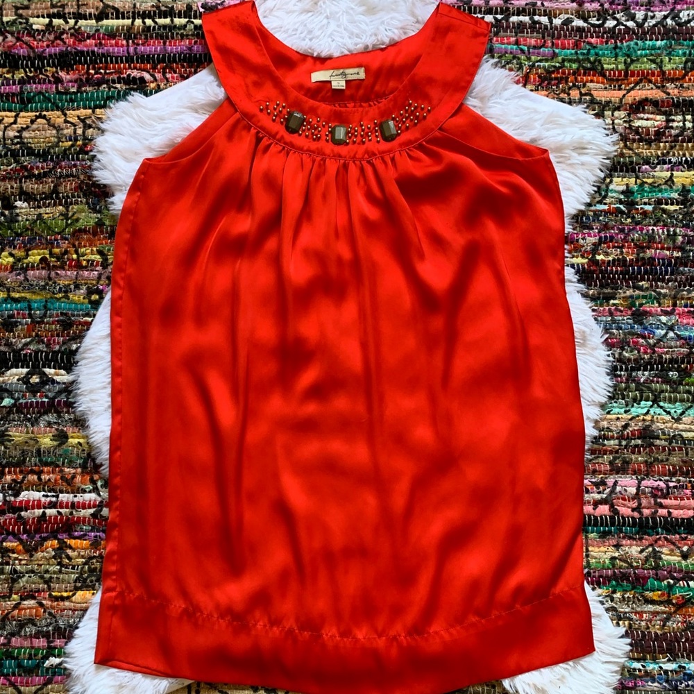 Red/orange shift dress by Forever 21